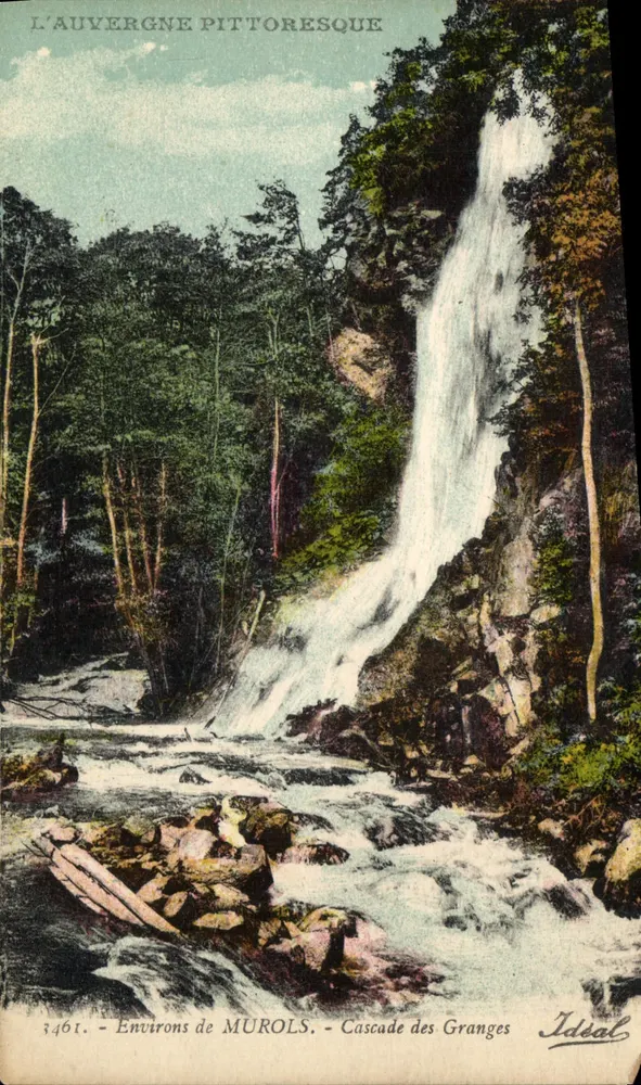 L'Auvergne Pittoresque — Environ de Murols — Cascade des Granges — Idéal - Recto