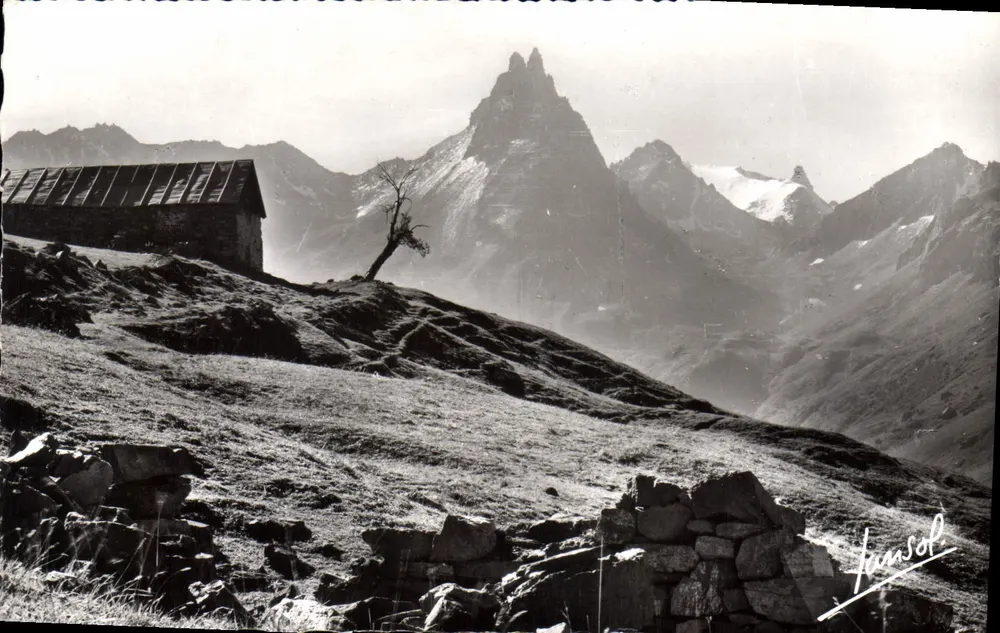 Valloire (Savoie) — L'Aiguille Noire — Jansol - Vorderseite