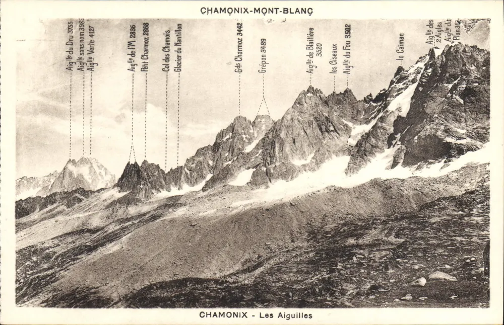 Chamonix-Mont-Blanc — As Aiguilles — G. Tuirraz, fot. Chamonix-Mont-Blanc - Frente