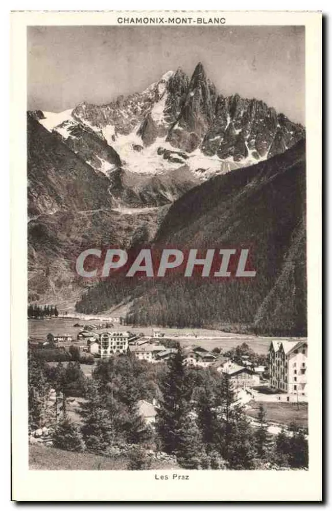 Les Praz — Chamonix-Mont-Blanc — G. Tuirnaz, fotógrafo-editor - Frente