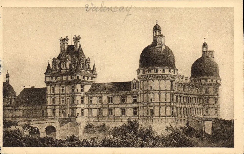 Castelo de Valençay — Editor Yvon, n°31 - Frente