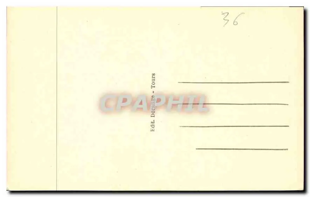 Gargilesse (Indre) — O Grande Gouffre — Dorange - Verso