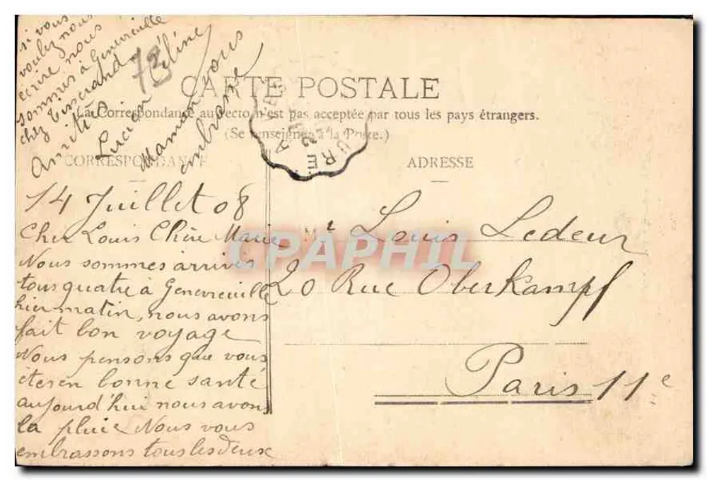 Haute-Saône - Die Saône-Vosges - Servance - Wasserfall Creux Marcot — H. Lamarche, Edit. Malley - Rückseite