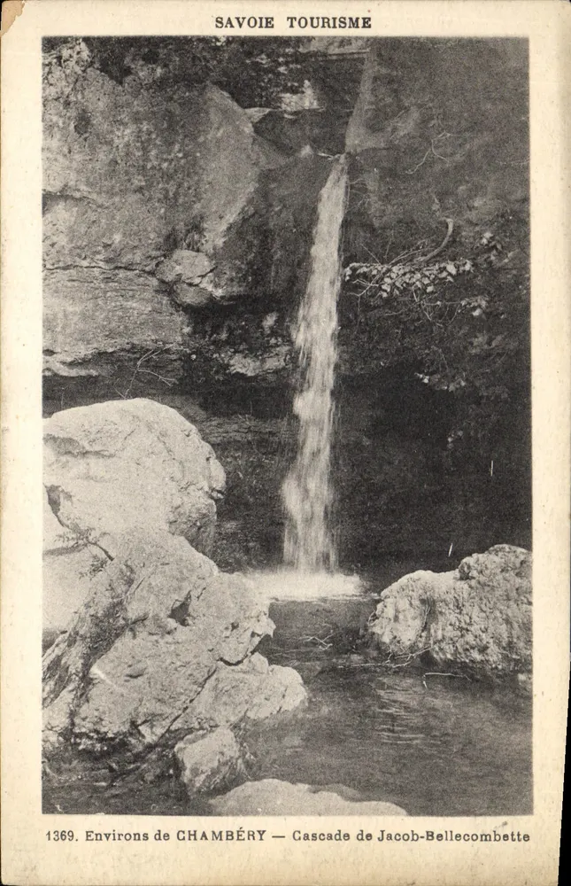 Environs de CHAMBERY — Cascade de Jacob-Bellecombette — Savoie Tourisme - Frente