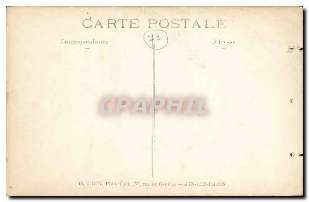 A Pietà — estátua na Abadia de Hautecombe — G. Erun, Aix-les-Bains - Verso