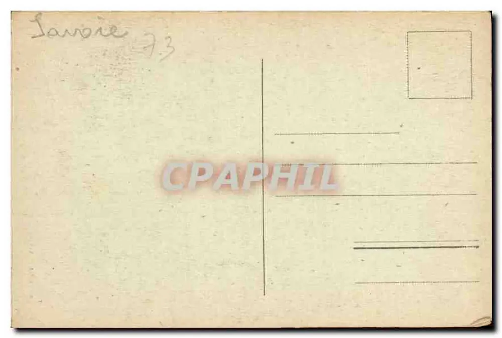 Gorges do Fier — A Entrada — A. Gardes, Annecy, n°402 - Verso