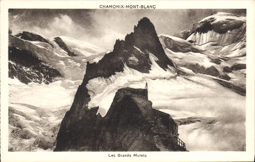 Les Grands Mulets — Chamonix-Mont-Blanc — G. Tairraz, fot. Chamonix-Mont-Blanc - Frente