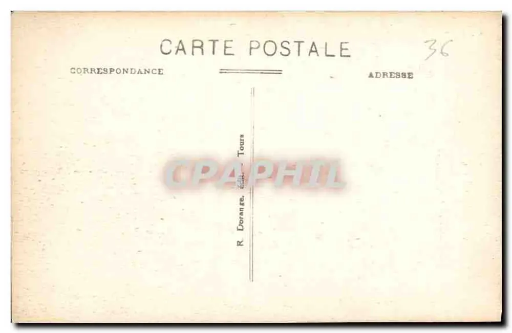 Valençay (Indre) — O Castelo (lado Sul) — R.D. - Verso