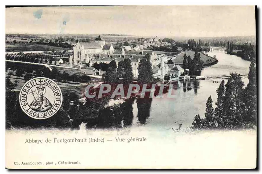 Abadia de Fontgombault (Indre) — Vista geral — Ch. Arambourou, fot. Châtellersault - Frente