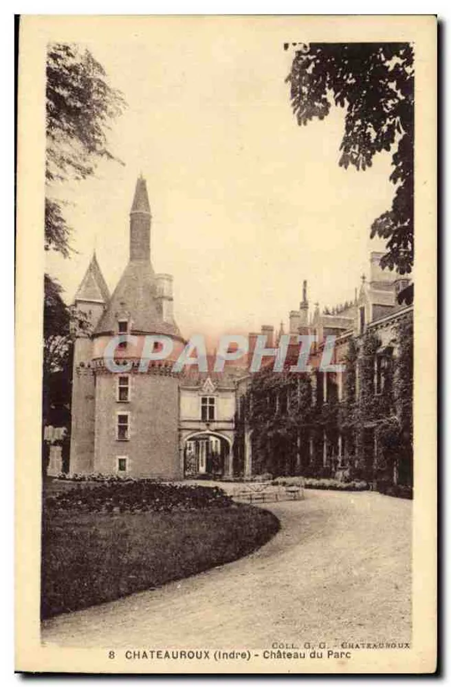 Castelo do Parc — Châteaureux (Indre) — Coll. G.G. - Frente