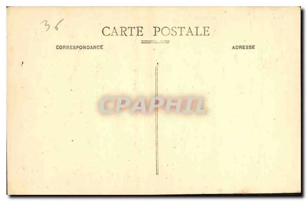 Castelo do Parc — Châteaureux (Indre) — Coll. G.G. - Verso