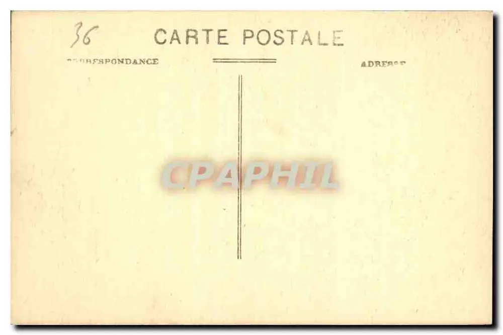Gargilesse - Die Creuse vom Pont-Noir aus gesehen — Édit. Langlois, Argenton - Rückseite