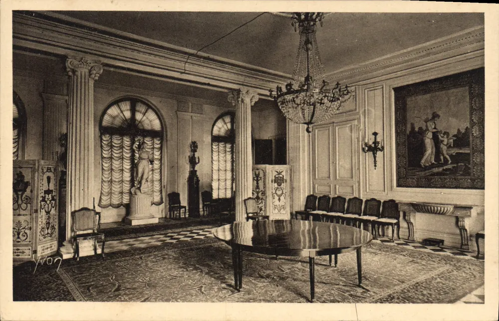 Castelo de Valençay — Sala de jantar — Edição de Arte YVON - Frente