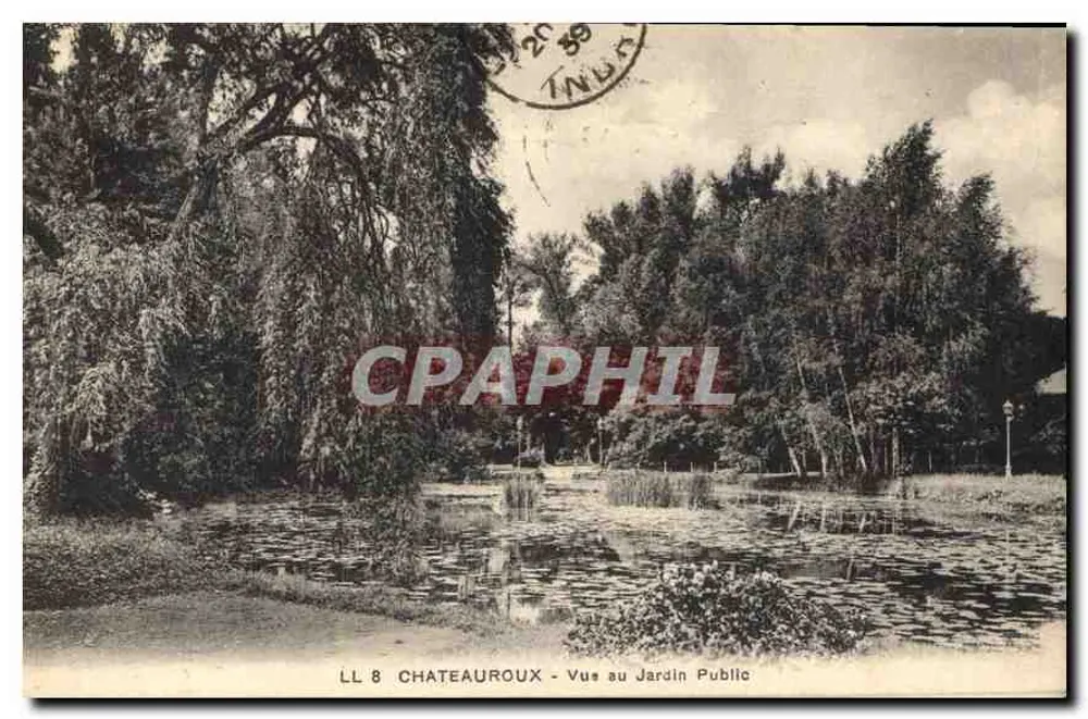 Châteauroux — Widok na Publiczny Ogród — LL 8 - Awers