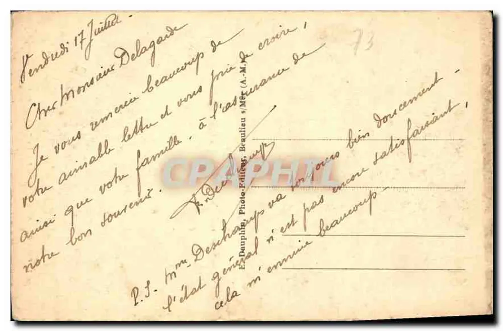 Pralognan-la-Vanoise — La Cascada de la Mousse — Foto Dauphine, n°209 - Reverso