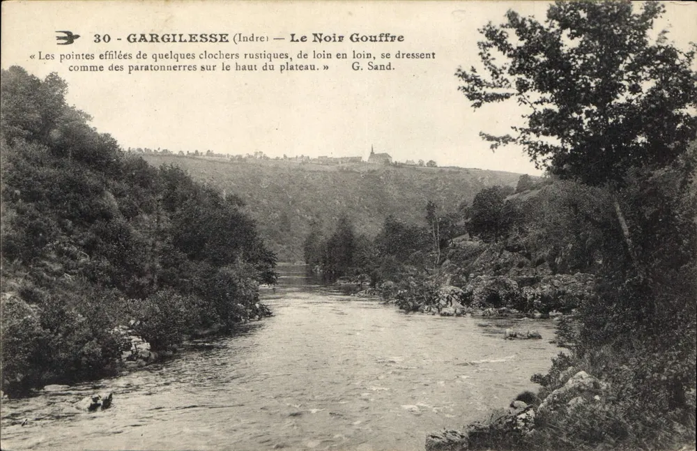 GARGILESSÉ (Indre) — O Negro Abismo — Editor desconhecido, n° 30 - Frente