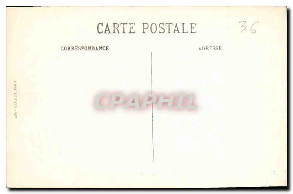 Valençay — O Castelo — Vista geral — LL. - Verso