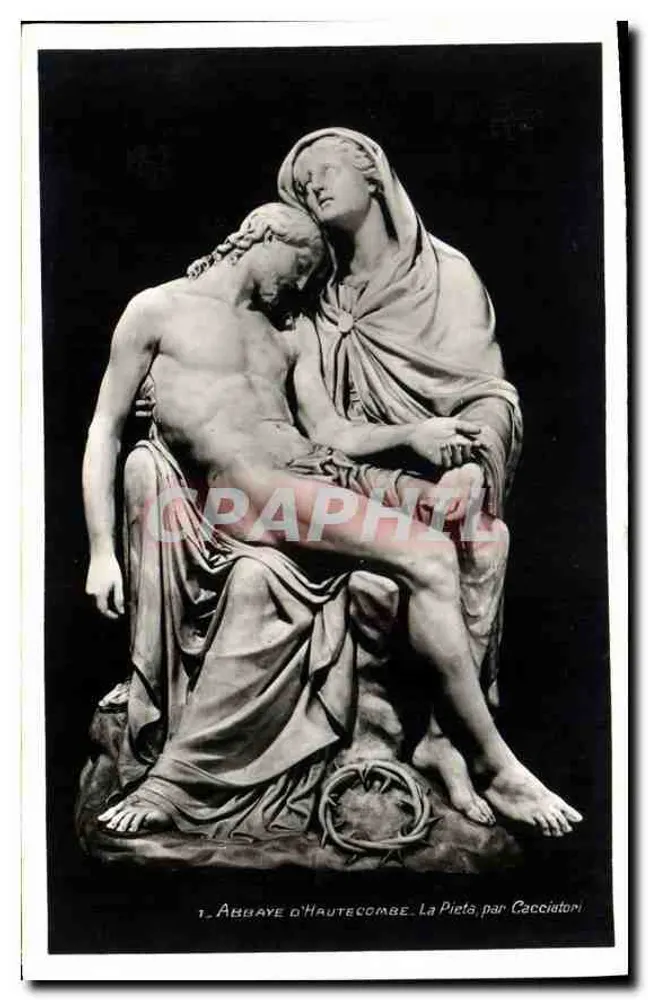 Abadia de Haute-Côme — A Pietà por Cacciatore — edição não identificada - Frente