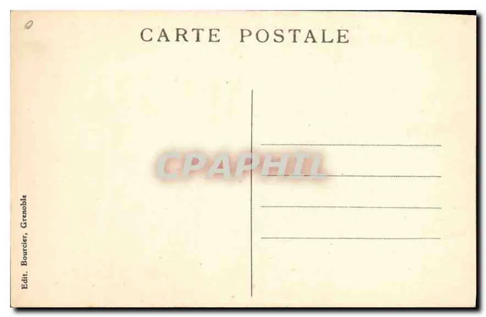 Die Drei Gipfel — Belledonne-Massiv (Seite von Oisans) — Dauphiné — Nr. 569 - Rückseite