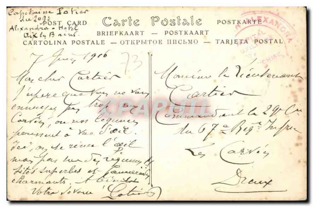 Aix-les-Bains — Vista geral — ND Phot. n°216 - Verso
