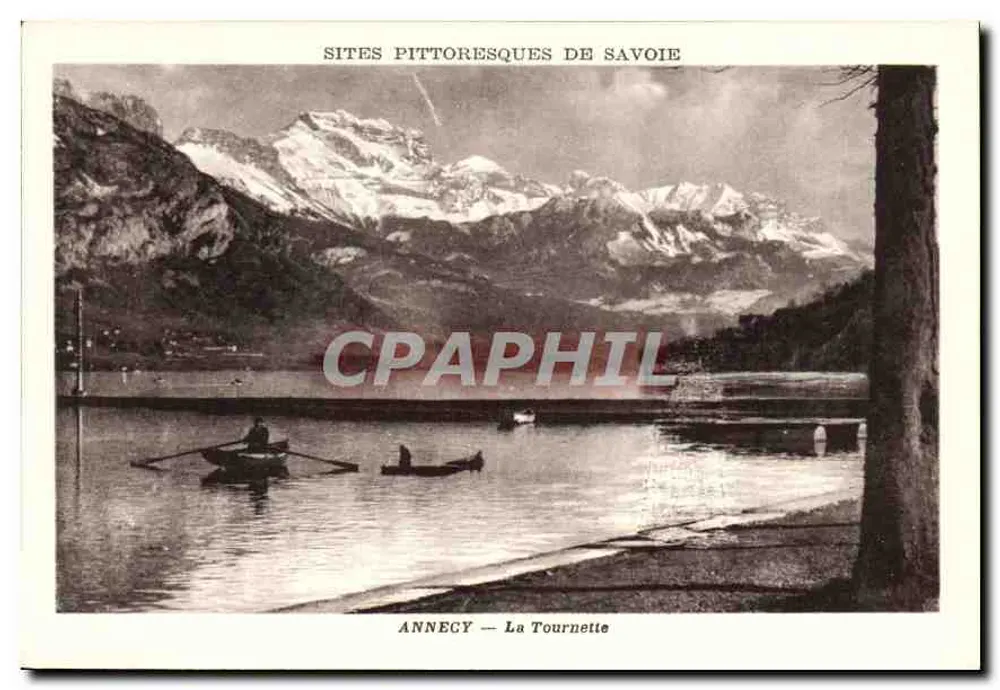 Annecy — La Tournette — Pittoreske Orte der Savoye - Vorderseite