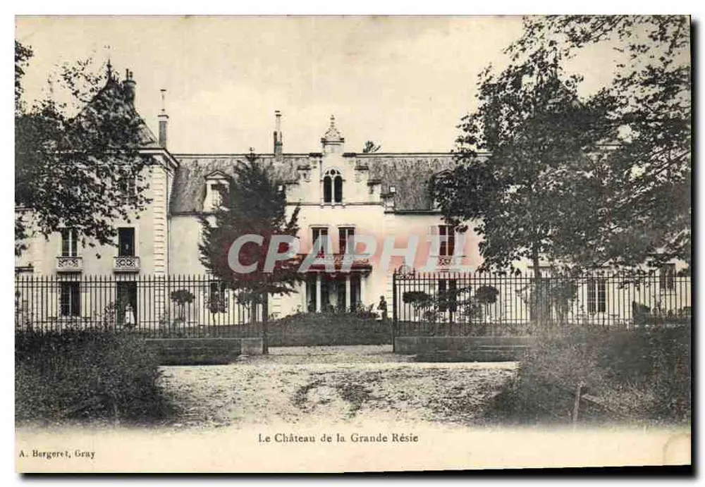 Het Kasteel van de Grande Résie — Gray — A. Bergoret, Gray - Voorkant