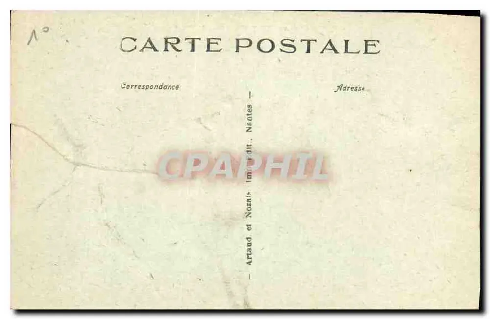 TYPICAL NANTES — Der Hafen — Verlag Arraud et Nozat, Nantes, Nr. 365 - Rückseite