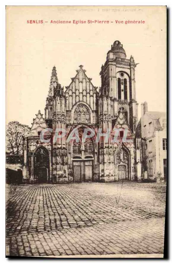 Senlis — Alte Kirche Saint-Pierre — Allgemeiner Blick - Vorderseite