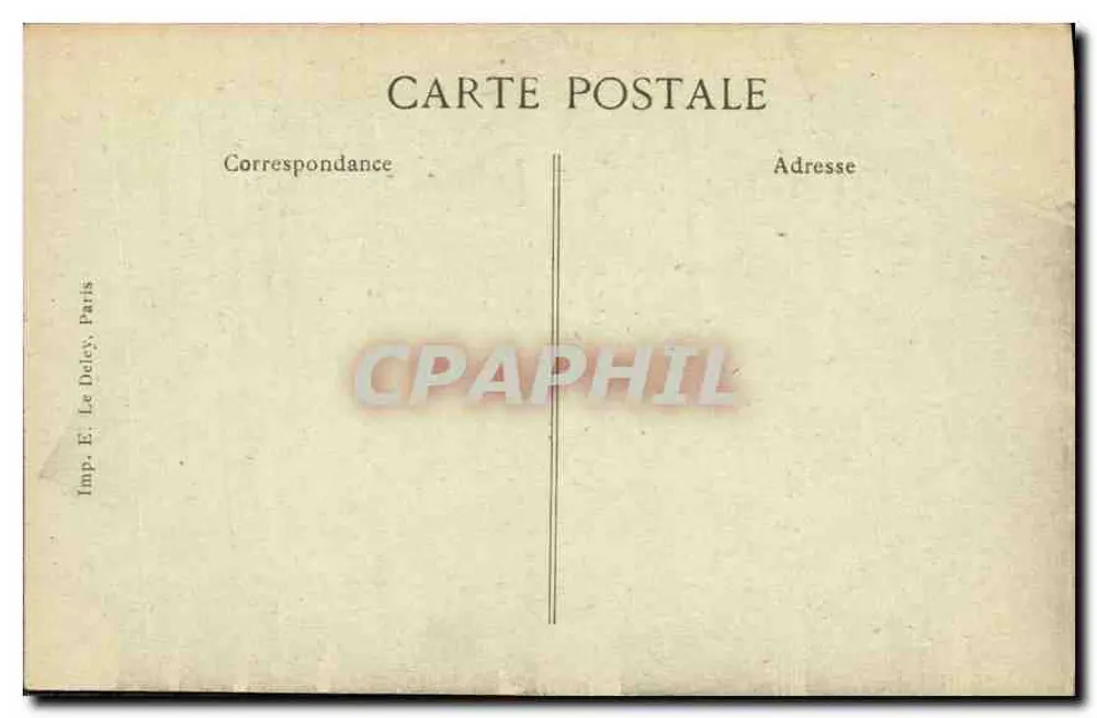 Nîmes — Die Fries des Portikus der Maison Carrée — E. Le Deley, Paris, n°68 - Rückseite