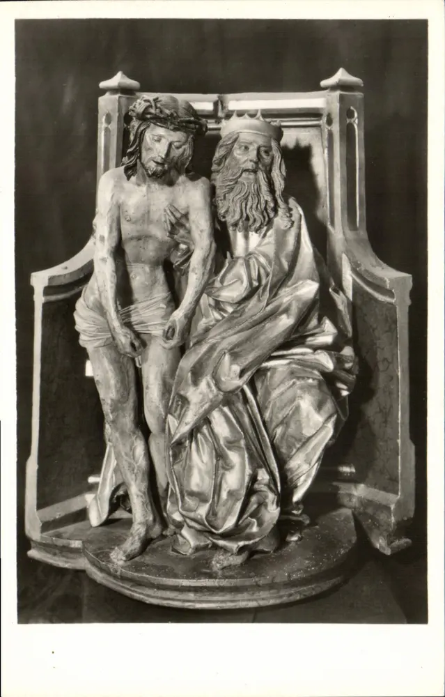 Der slowakische Meister — VIR DOLORUM (um 1500) — Kirche von Bordejov - Vorderseite