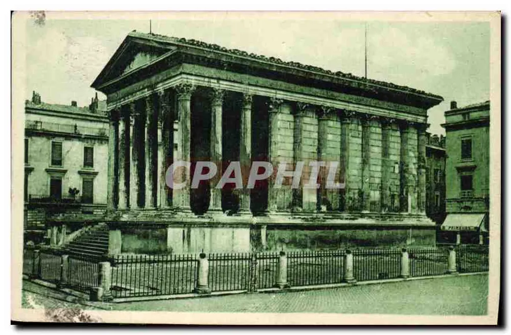 Nîmes — A Maison Carrée — editor: Sire Partenienne d’Impressions - Frente