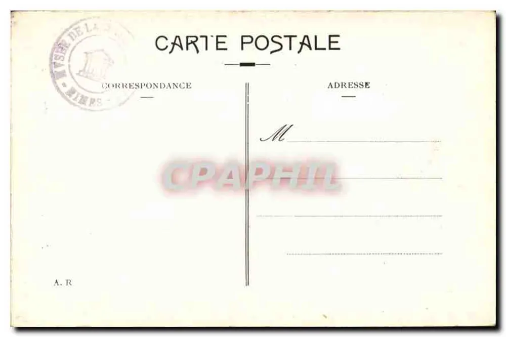 Estátua — Museu da Maison Carrée — A. R. - Verso