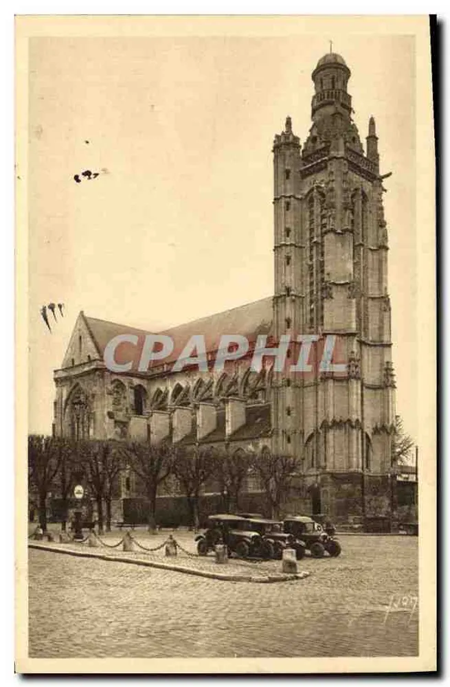 Compiègne — Igreja de São Jacó (séculos XIII e XV) — Les Éditions d'Art Martel - Frente