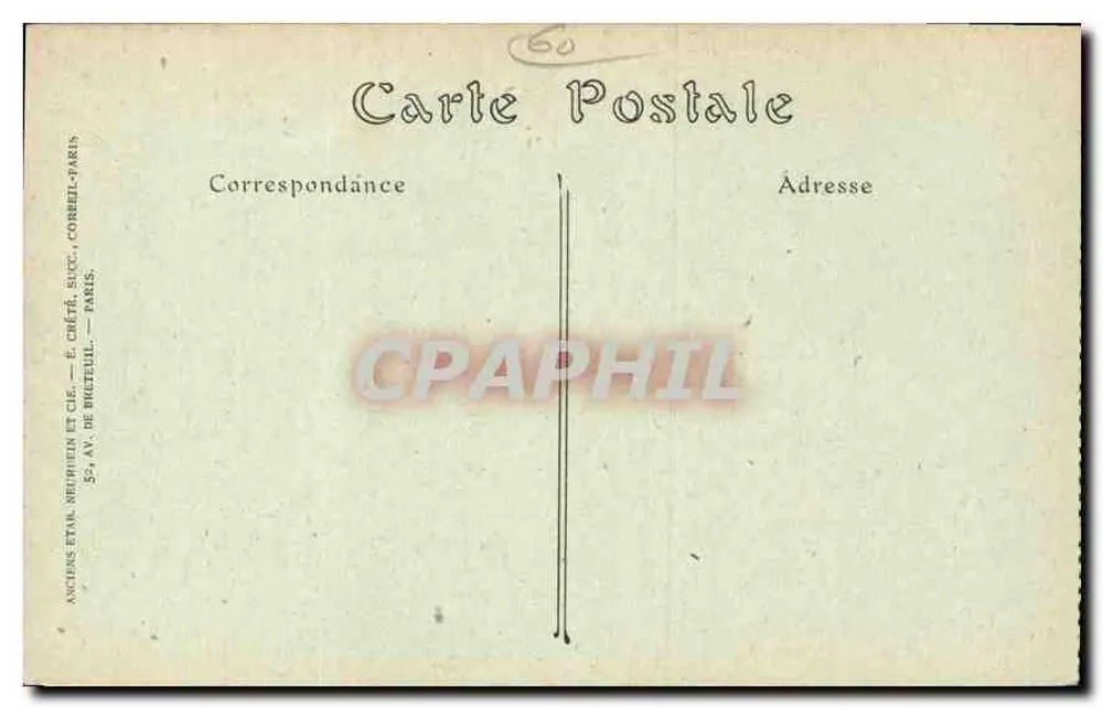 Palácio de Compiègne — O Salão da Família — JND Fot. - Verso