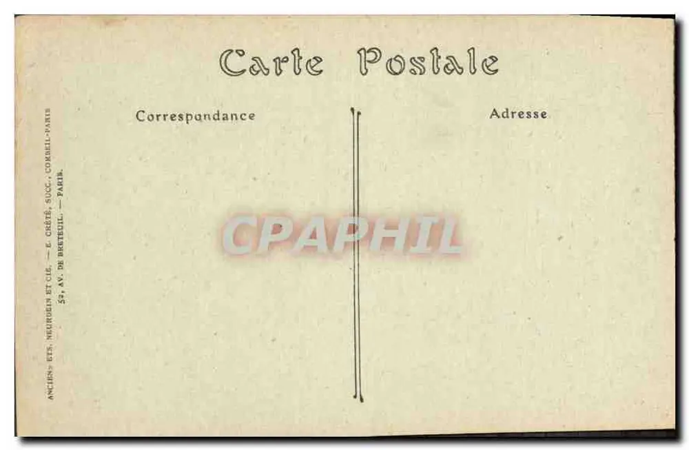 Wälle von AIGUES-MORTES — Die Türme von Gardette und Constance — IND Phot. - Rückseite