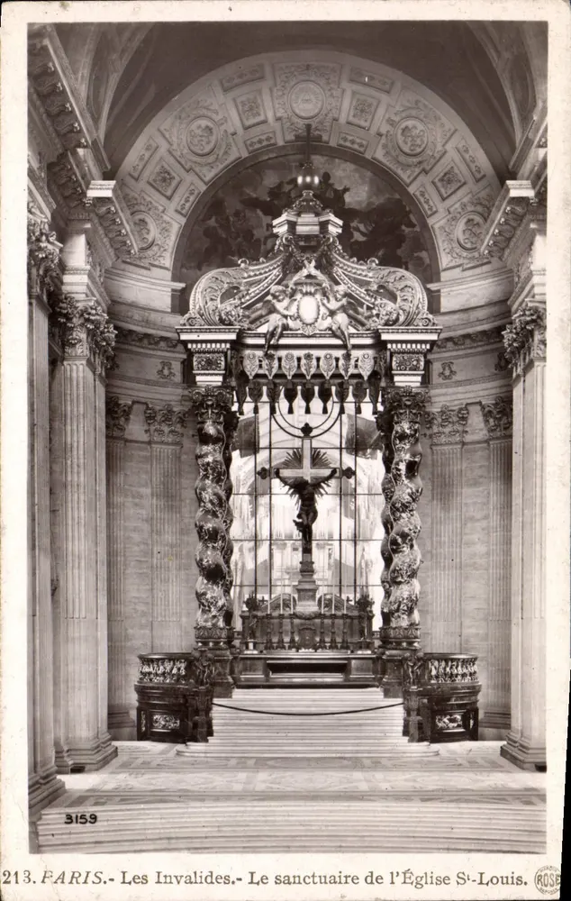 Les Invalides - Der Sakristan der Kirche Saint-Louis — Verlag ROSÉ, Nr. 213 - Vorderseite