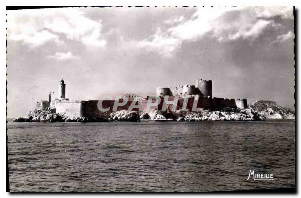 O Castelo de If — Marselha (Bassin du Rade) — Edição Mireille - Frente