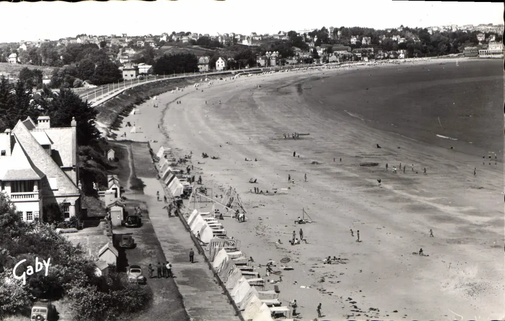 Strand von Saint-Cast — Blick auf die Pointe de l'Isle — Edition Gaby - Vorderseite