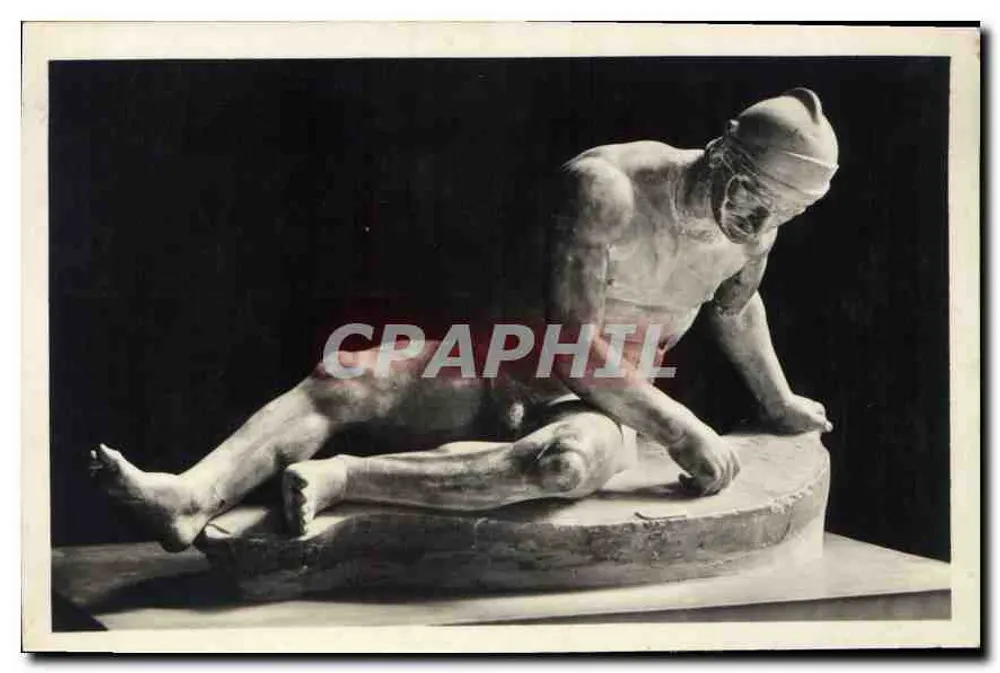Naples - Nationalmuseum - Verwundeter Krieger — Società Edizioni d'Arte - Rom - Vorderseite
