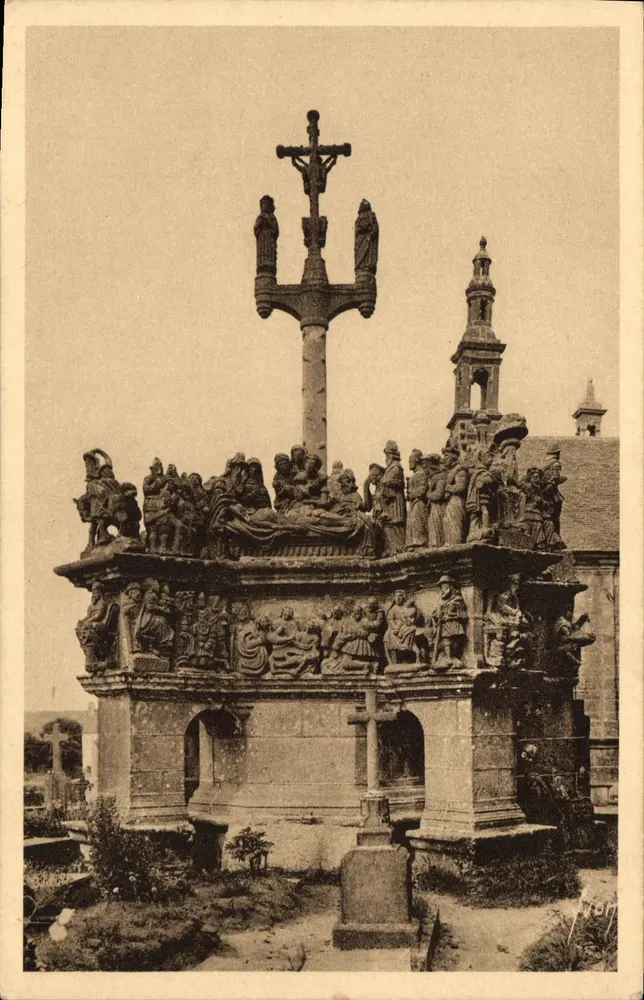 Guimiliau — Der Calvarienberg (1581-1588) — Les Éditions d'Art VYCOL, Paris - Vorderseite