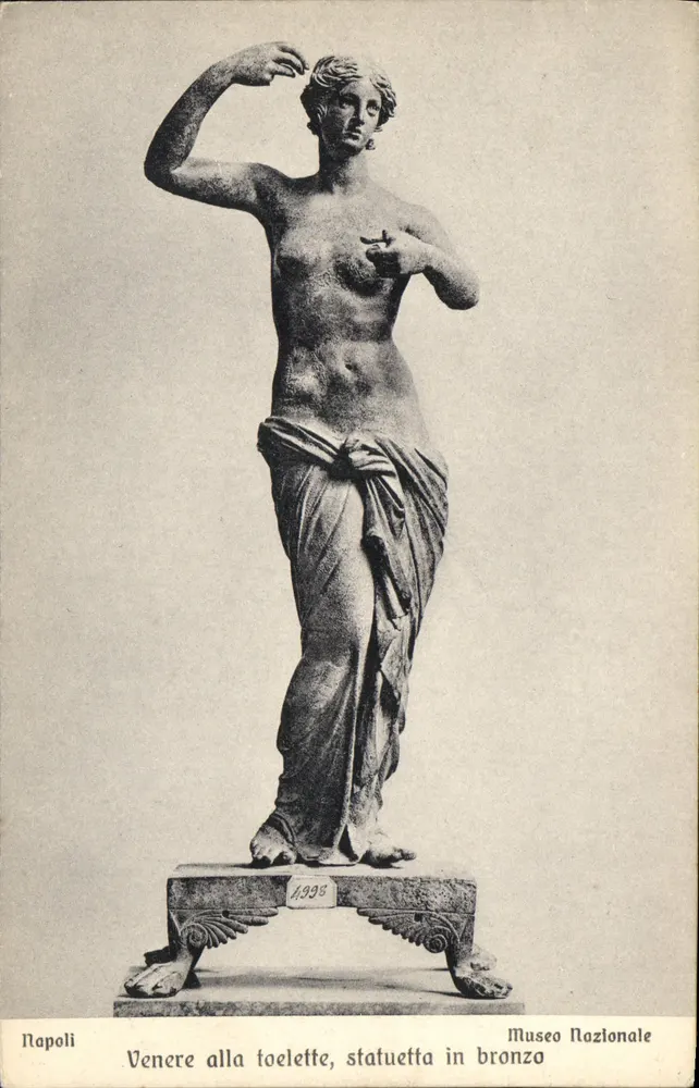 Neapel — Venus aus Bronze im Nationalmuseum — Verlag RAC n°1544 - Vorderseite