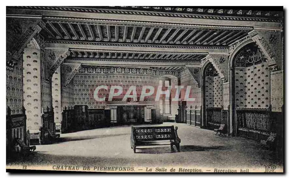 Castelo de Pierrefonds — Sala de Recepção — Editor ND - Frente