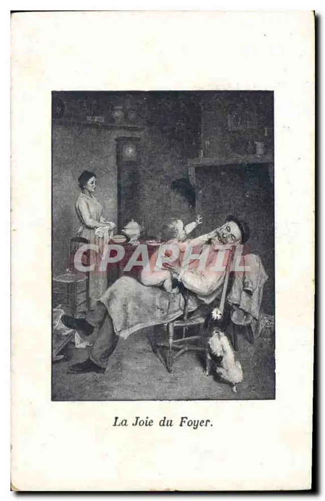 A Alegria do Lar — cena interior — editor não visível - Frente