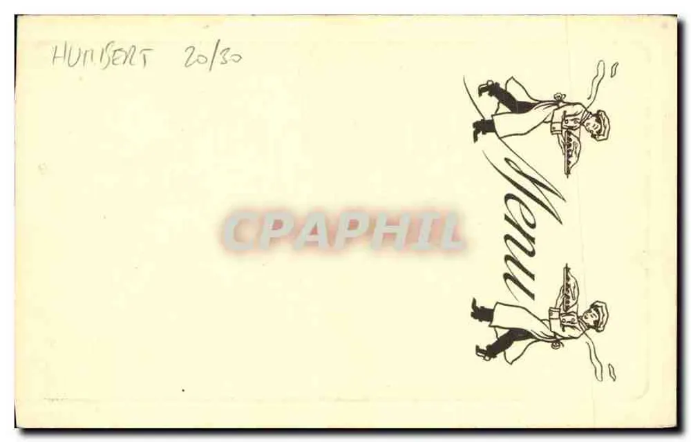 Mulher a cavalo em um jumento — Fim da Caminhada — HUMBERT (Ferdinand) n°20/30 - Verso