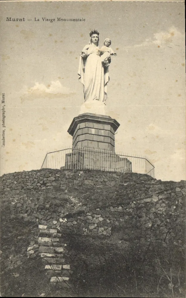 Murat — Monumentalna Panna Maria — Combettes, Murat - Awers