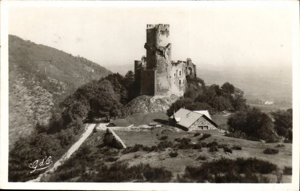 Schloss Tournœl — Auvergne — G.d.O. - Vorderseite