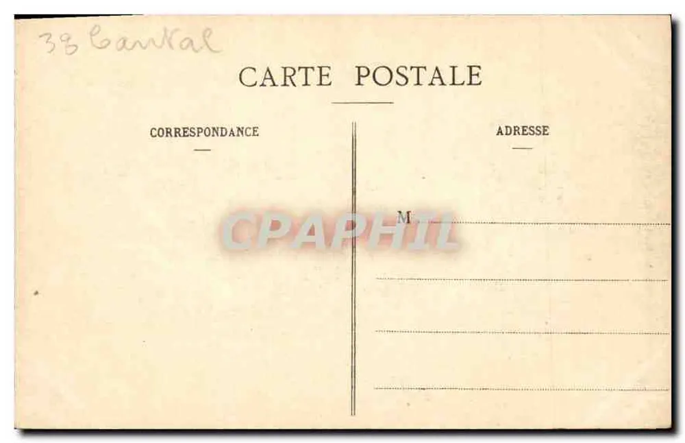 Roches Tuilière und Sanadoire — Auvergne — Verlag L'Auvergne, Nr. 392 - Rückseite