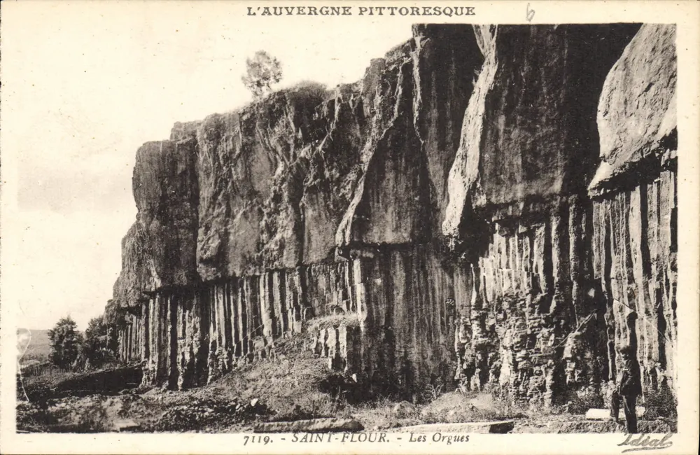 Saint-Flour — Die Orgues — pittoreske Auvergne — Ausgabe 'Idéal', Vicby - Vorderseite