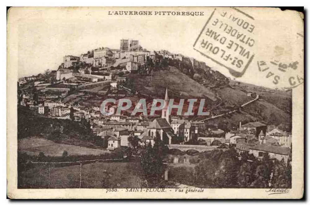 Saint-Flour — Allgemeiner Blick — Verlag Idéal, Nr. 7088 - Vorderseite