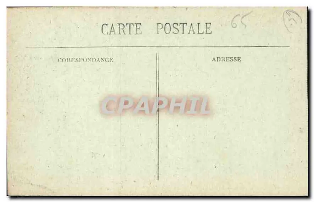 Die Pyrenäen — Route von Pierrefitte nach Cauterets, Der Große Brücke des Schienenwegs — Sfreyygeol, Verlag Toulouse - Rückseite
